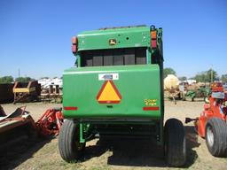 JD 469 NET WRAP ROUND BALER W/ SHAFT AND MONITOR 10510 BALES