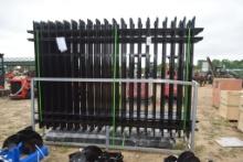 GALVANIZED STEEL FENCE