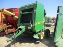 JD 457 RD BALER W/ SHAFT AND MONITOR