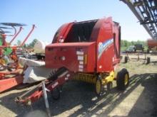 NH ROLL BELT 450 UTILITY ROUND BALER W/ SHAFT AND MONITOR 1700 BALES (WE DO NOT GUARANTEE BALEE COUN