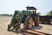 JD 2955 CAB 4WD W/ LDR SALVAGE