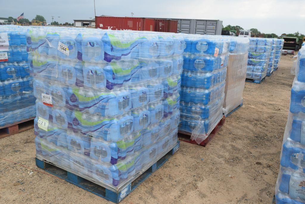 3 PALLETS OF WATER