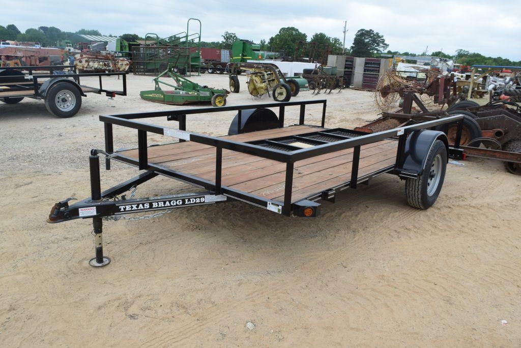 2024 TEXAS BRAGG 12FT BP TRAILER W/ MSO