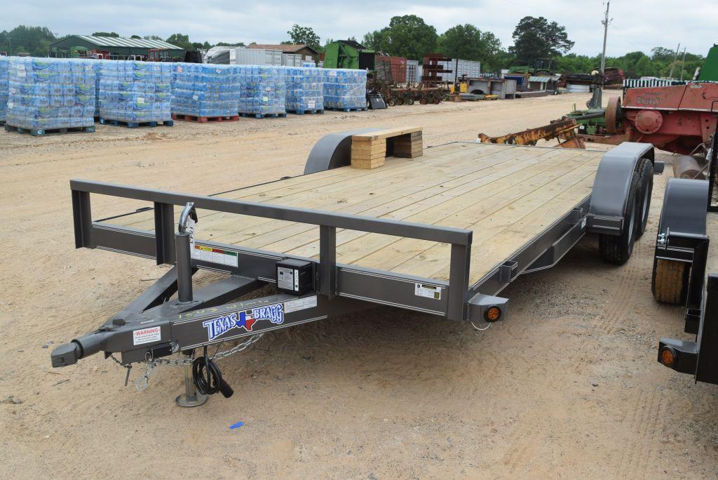 2024 TEXAS BRAGG 18FT BP TRAILER