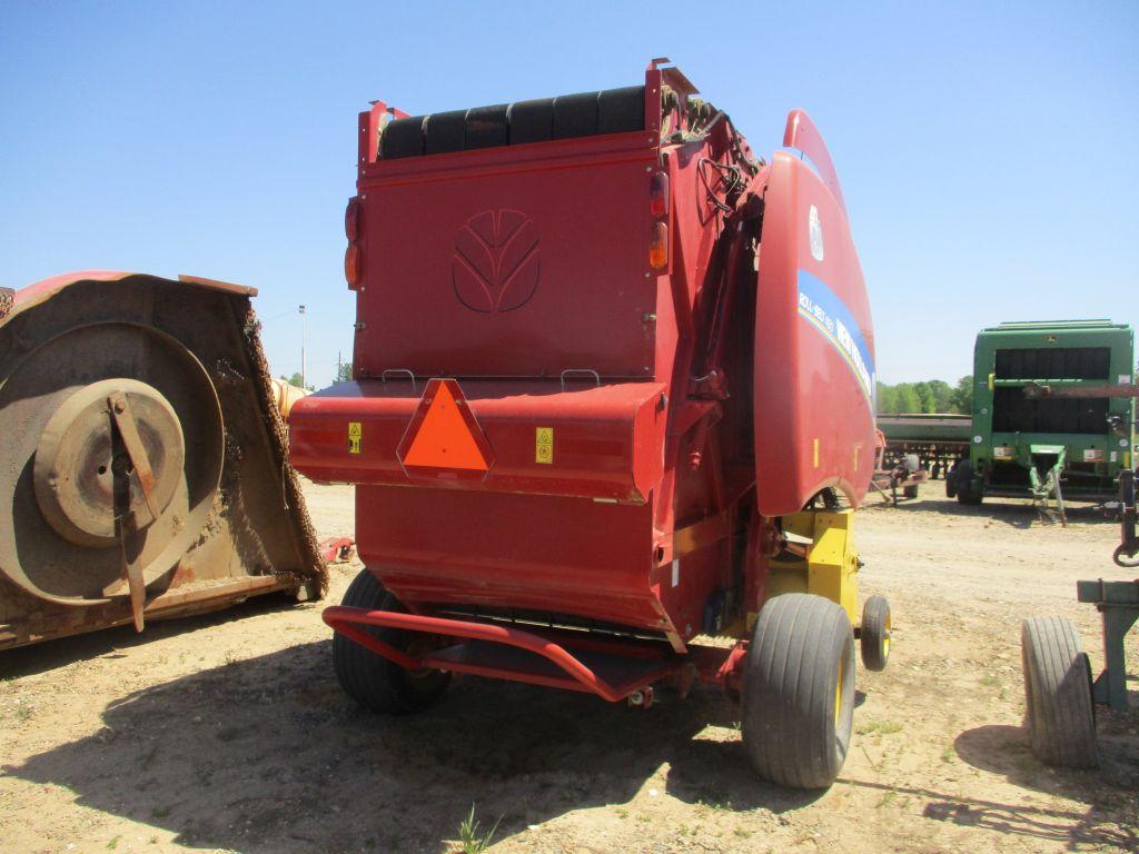 NH ROLL BELT 460 NETWRAP ROUND BALER W/ SHAFT AND MONITOR