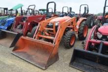 KUBOTA L3800 ROPS 4WD W/ LDR AND BUCKET 751HRS. WE DO NOT GAURANTEE HOURS