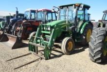 JD 5325 C/A 2WD W/ LDR BUCKET, 4651 HRS (HOURS NOT GUARANTEED)