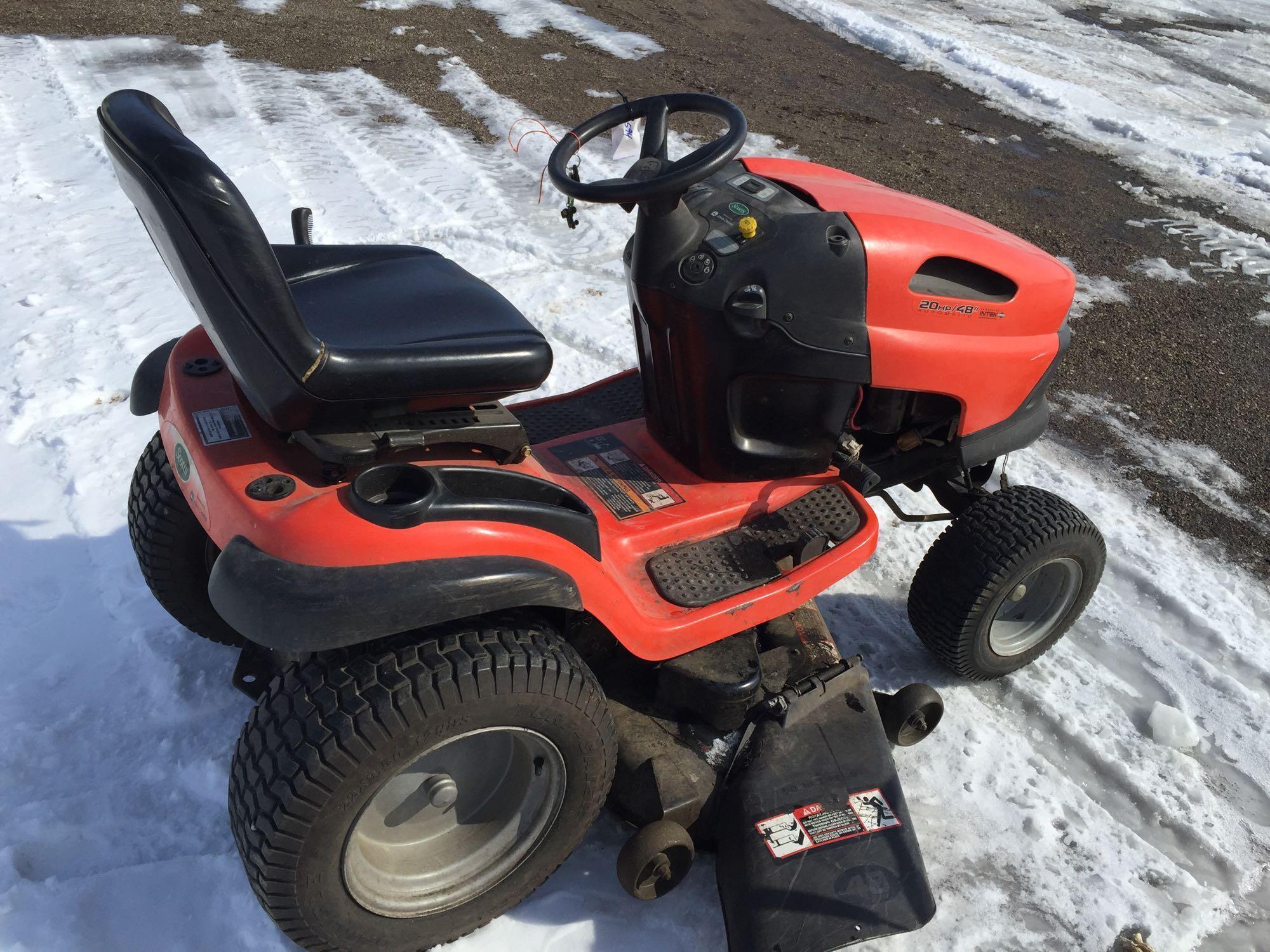 Scotts L2048 20hp, 48" deck, runs, tag#