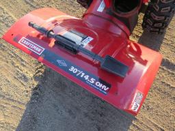 Craftsman 30" snowblower - runs, tag#66