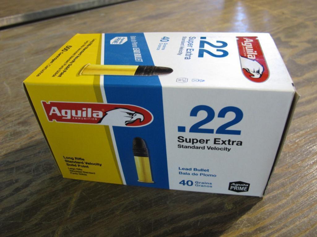 500rds Aguila .22, tag#6956