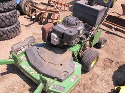 JD 360 walk behind mower-runs, tag#8124