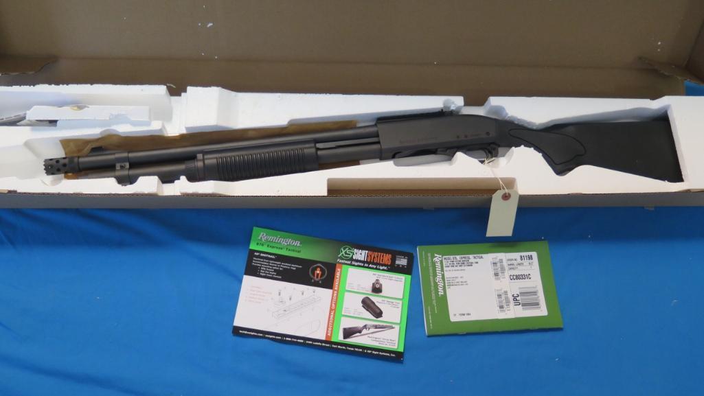 Remington 870 Tactical 12ga 3" chamber 18.5" barrel with breech choke, XS s