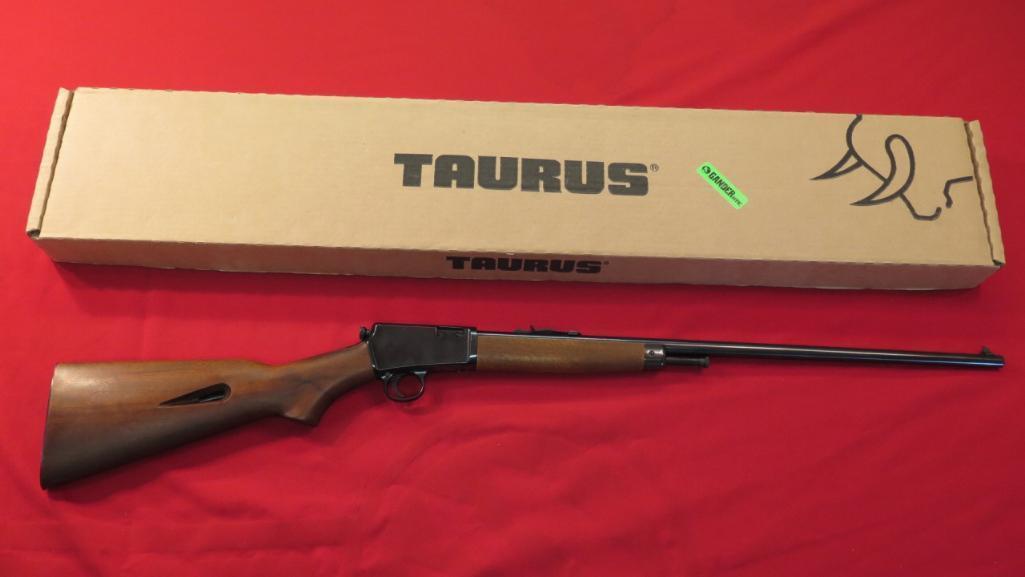 Taurus Model 63 .22LR 10-shot rifle, 23" barrel, like new in box, ser# WI 1