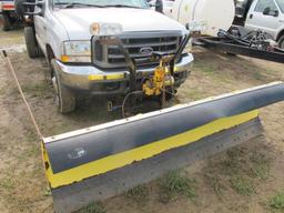 2002 Ford F350 1T 4wd Std Cab Dump 7.3 Diesel, 4x4, Hydro Dump Box, Plow, S