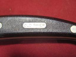 Old Timer Schrade 152 knife with sheath, tag#6204
