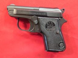 Beretta mod 950B 6.35cal (25acp) semi auto pistol, 2 magazines, Uncle Mikes