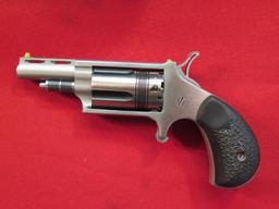 NAA Wasp .22mag revolver, holster, original case, tag#1017