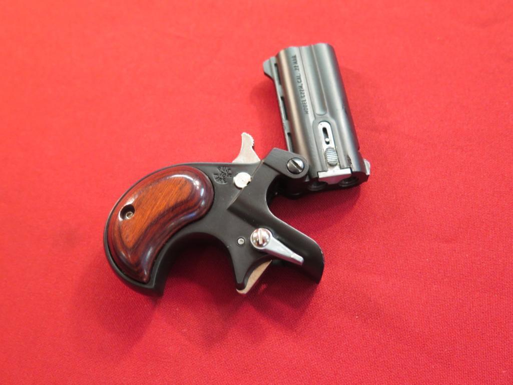 Cobra Derringer C22M .22mag pistol, original box, holster, tag#1024