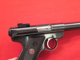 Ruger Mark II Target .22LR semi auto pistol w/case, tag#1072