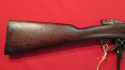 Mauser model 1871/1884 11 MM rifle army rifle with sling manufactured at Ab