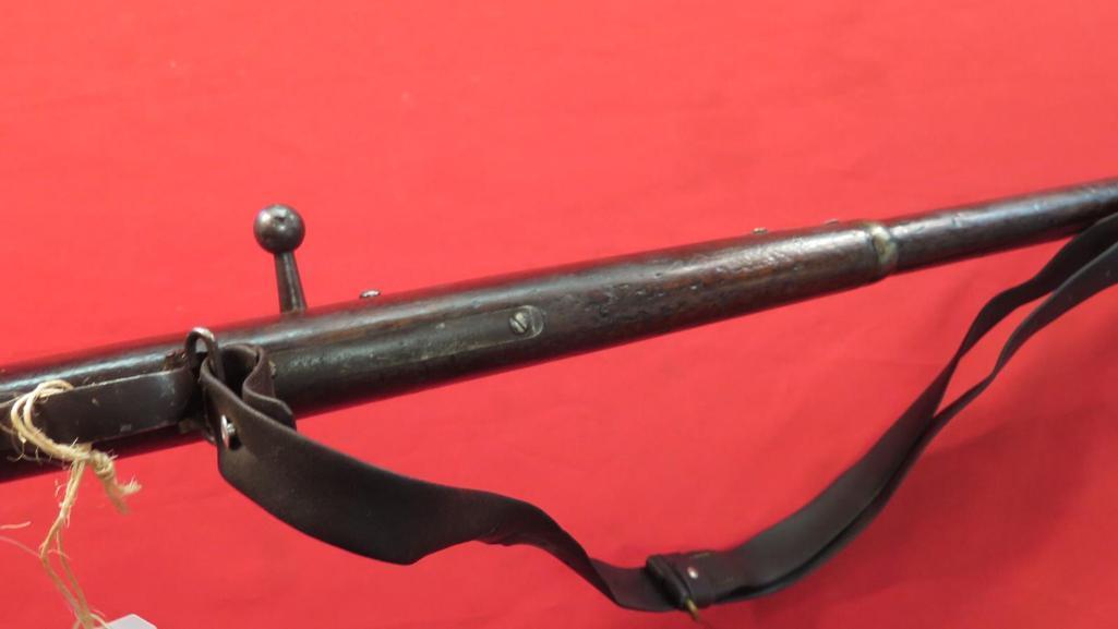 Mauser model 1871/1884 11 MM rifle army rifle with sling manufactured at Ab