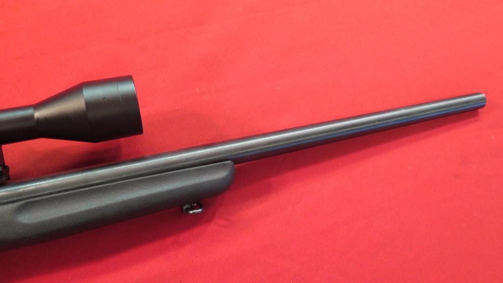 H&R Handi rifle 7mm-08 single shot with Weaver 3x9 scope, tag#1197