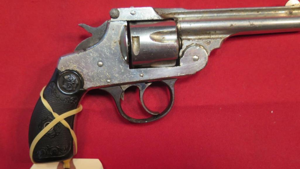 Iver Johnson .38 revolver, tag#1202