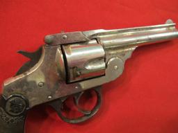 Iver Johnson .38 revolver, tag#1202