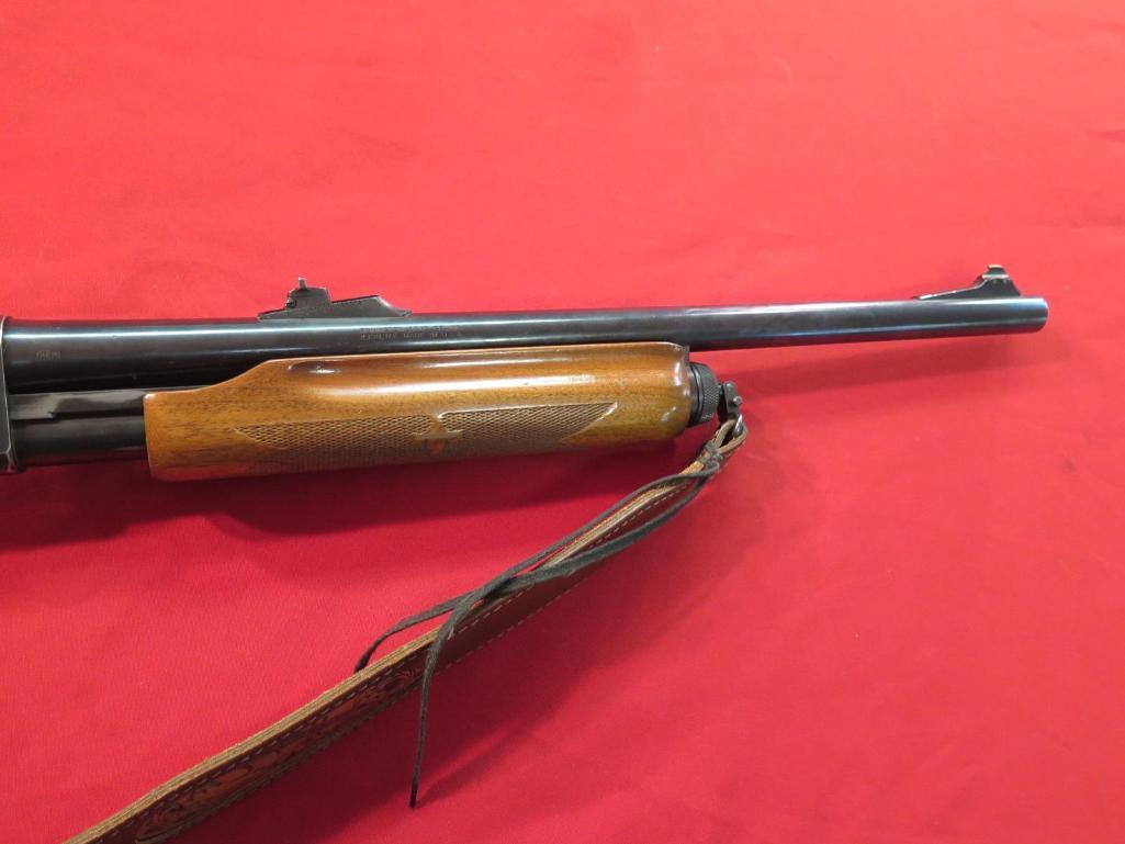 Remington 870 WIngmaster 12ga pump, slug barrel, sights, sling, 2 3/4", tag