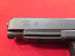 Glock G35 40s&w semi auto pistol, 2 mags, like new in case, tag#1271
