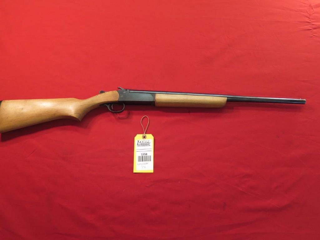 Winchester Model 370 single shot 28ga, tag#1358