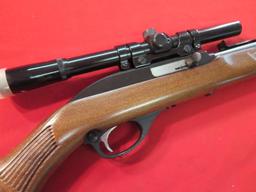 Glenfield 60 .22LR, scope, great condition, tag#1363