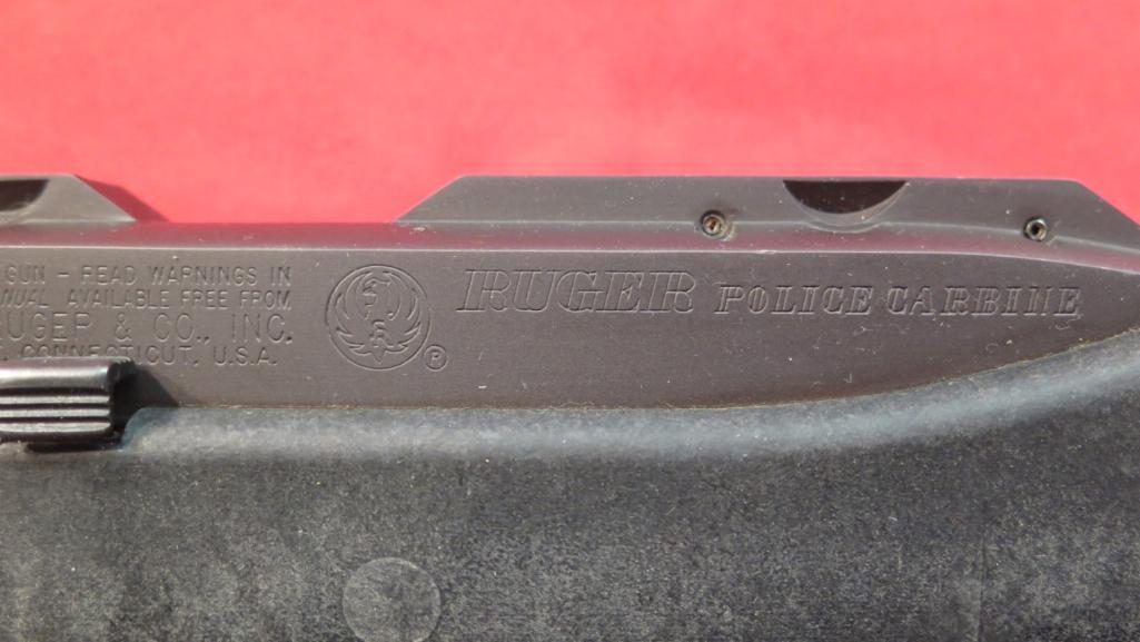 Ruger PC9 9mm Semi auto rifle, includes (2) 30 round magazines (2) 20 round