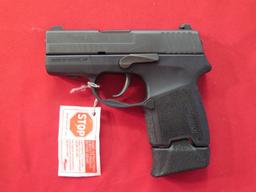 Sig Sauer P290 9mm semi auto pistol, like new in box, tag#1604