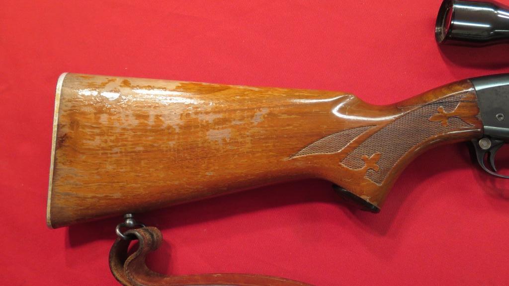 Remington Woodsmaster 742 30-06 semi auto w/scope , tag#1607