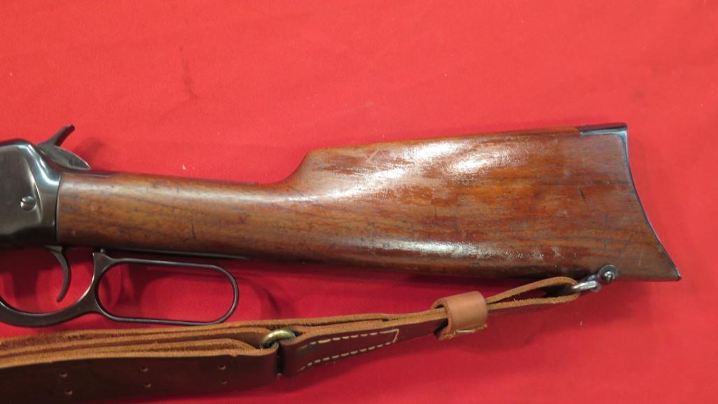 Winchester 1894 30wcf lever, nickel steel barrel, sling , tag#1628
