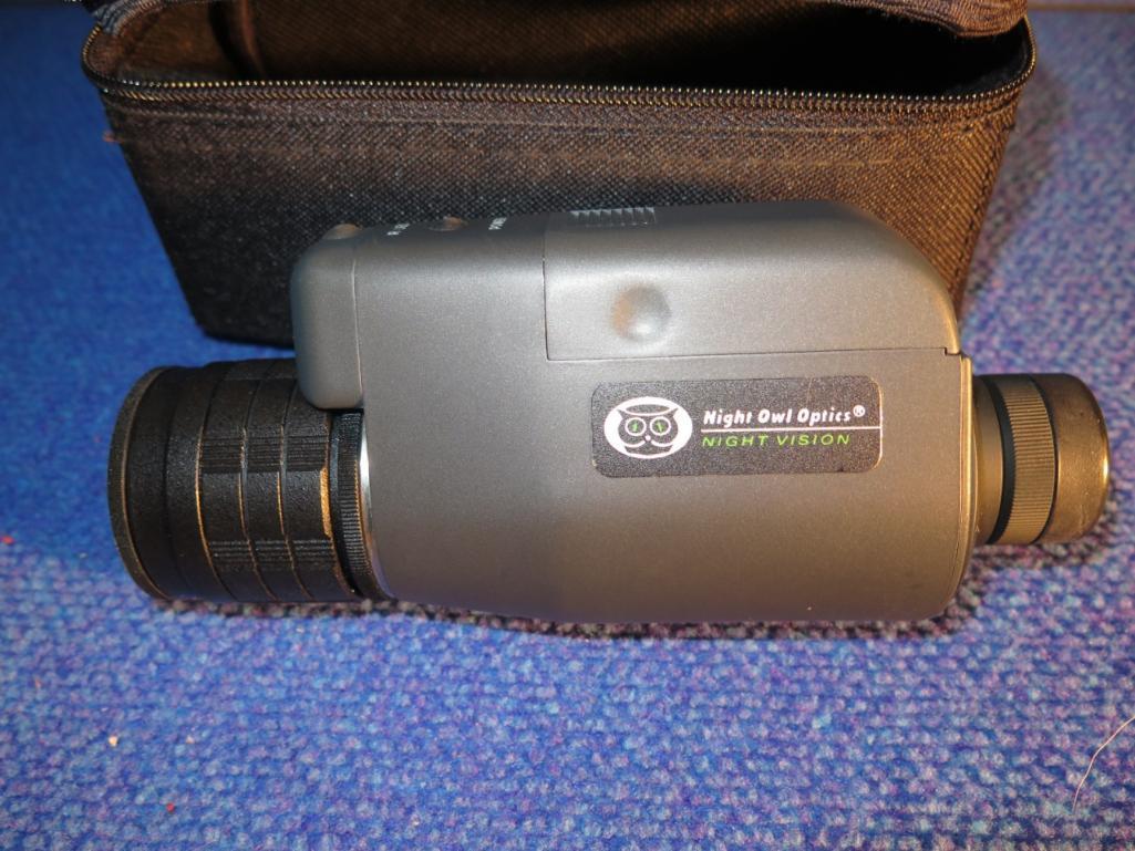 Night owl Optics night vision in case, minocular line, tag#3921