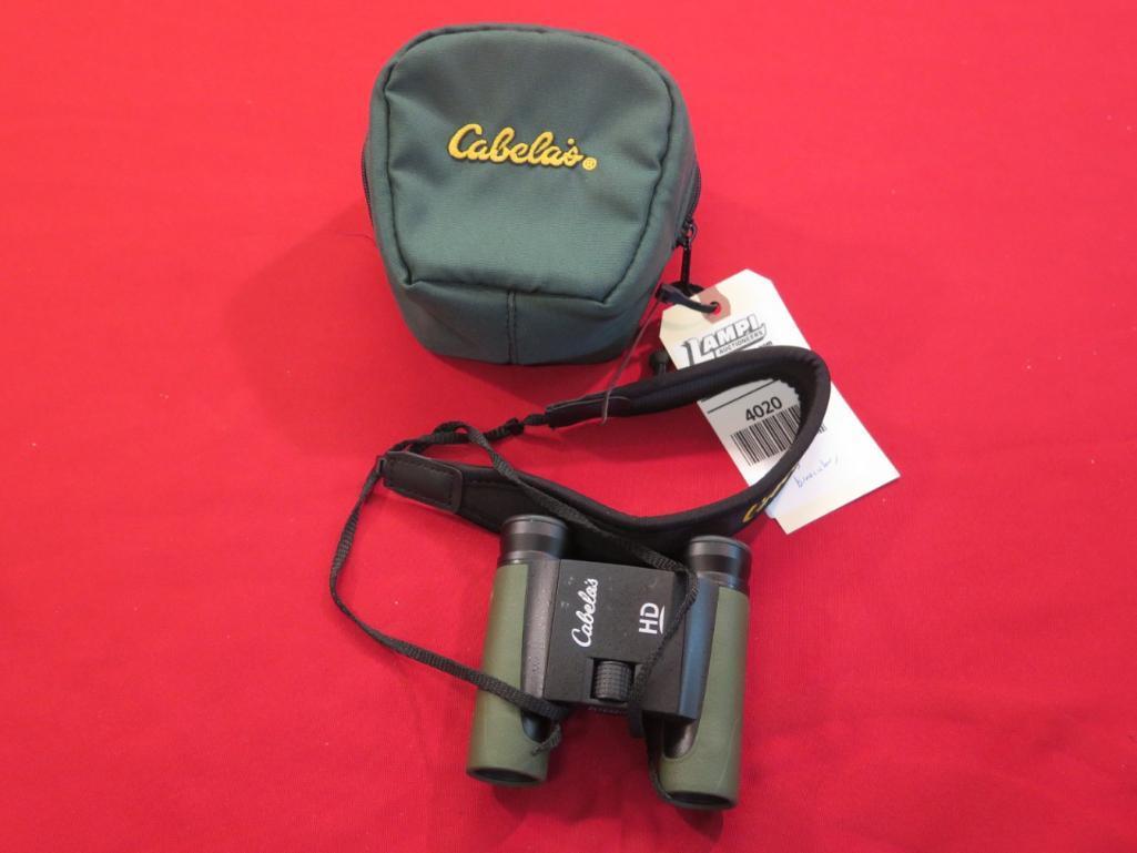 Cabelas Intensity HD compact 10x25 waterproof binoculars, tag#4020