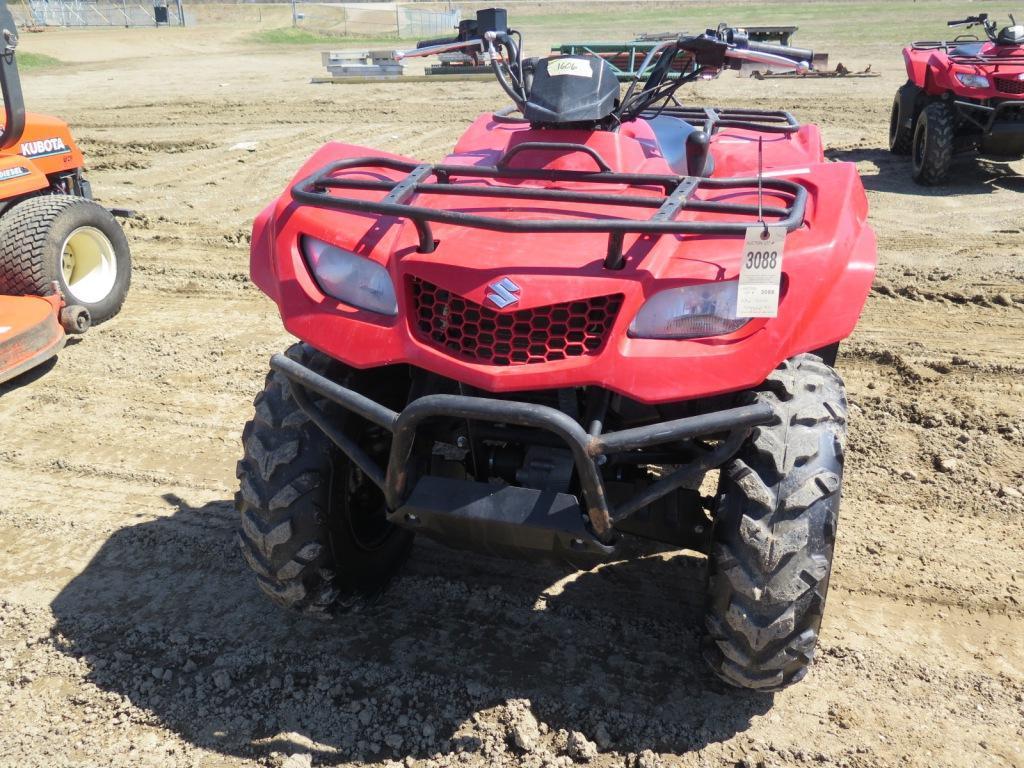 2015 Suzuki Kingquad 400 ASi 4WD ATV, 978 hours, 4649mi