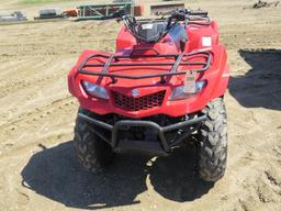 2015 Suzuki Kingquad 400 ASi 4WD ATV, 992 hours, 4836mi