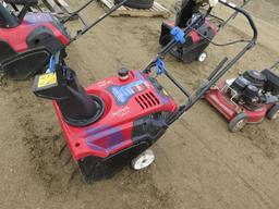 Toro 621 QZR power clear 21" snowblower, may need carb work, tag#3162