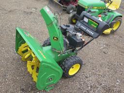 John Deere 1032D 32" snowblower, 10hp, gear box needs repair, tag#3274