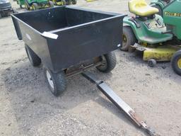 Heavy Hayler 3x5 40 wheel garden trailer, tag#3450