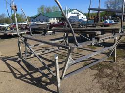 Hewitt aluminum boat lift, 94" between posts, tag#4298