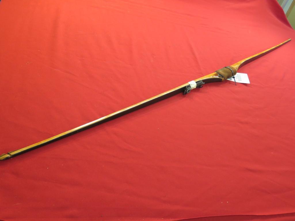 Longbow by WH Hill #112 68" 66#, tag#5016