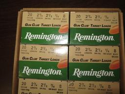 250rds 20ga Remington 8 shot, tag#5302
