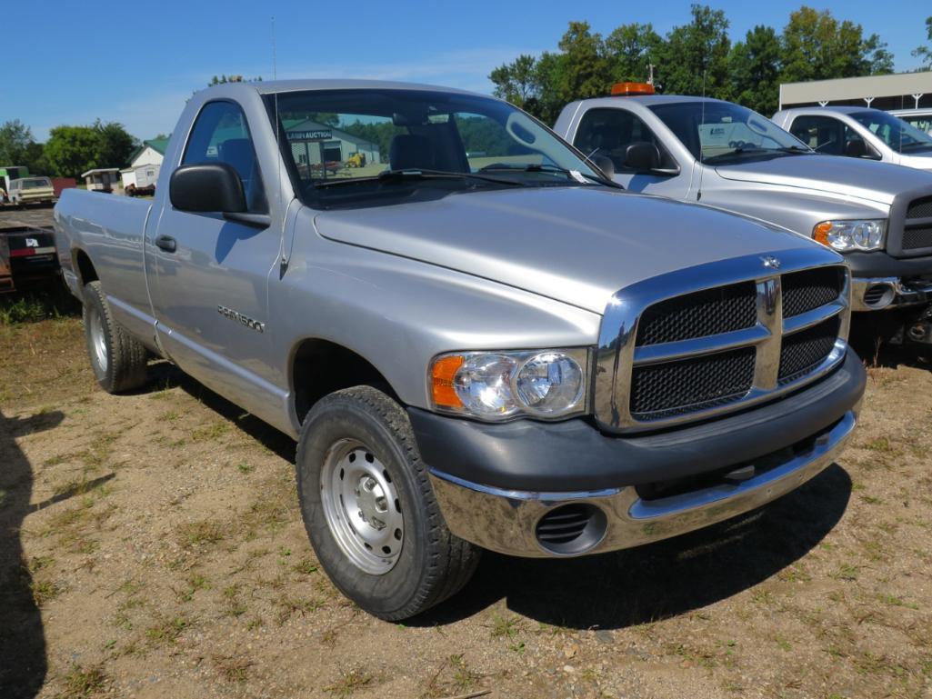 2004 Dodge Ram 1500 PU 1/2T 4wd Std Cab, 4x4, 5.7 Hemi, 8' box, 142,719mi(T