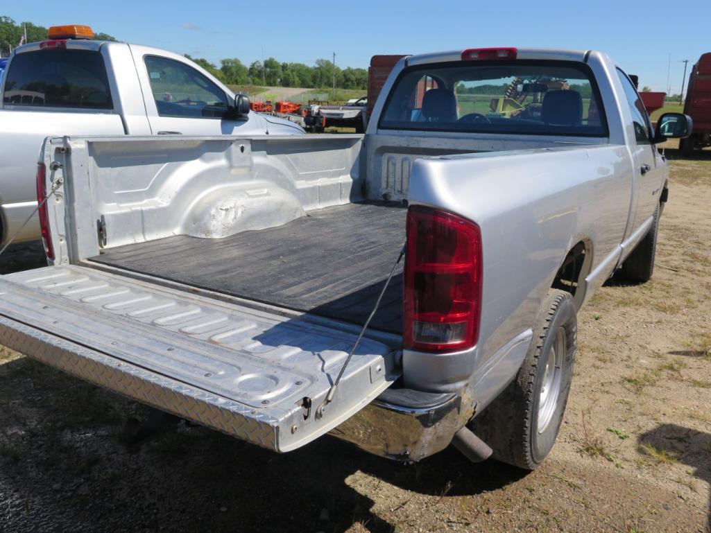 2004 Dodge Ram 1500 PU 1/2T 4wd Std Cab, 4x4, 5.7 Hemi, 8' box, 142,719mi(T