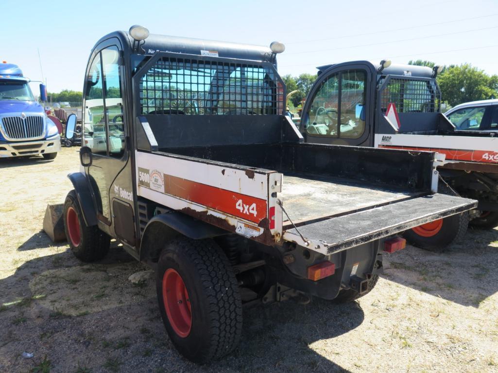 2009 Bobcat 5600 diesel Toolcat, New Tires, heat, A/C, High Flow, Power bob