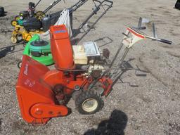 Simplicity 10hp 28" walk behind snowblower - runs~1208